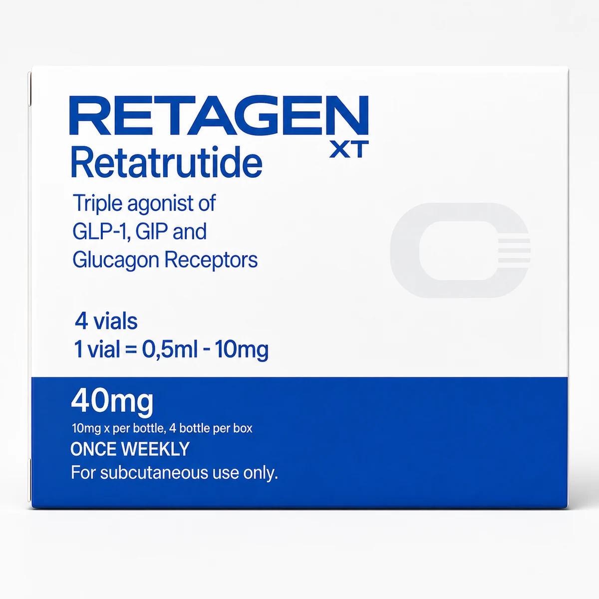 Imagem de Retatrutida 40 mg — 4 ampolas