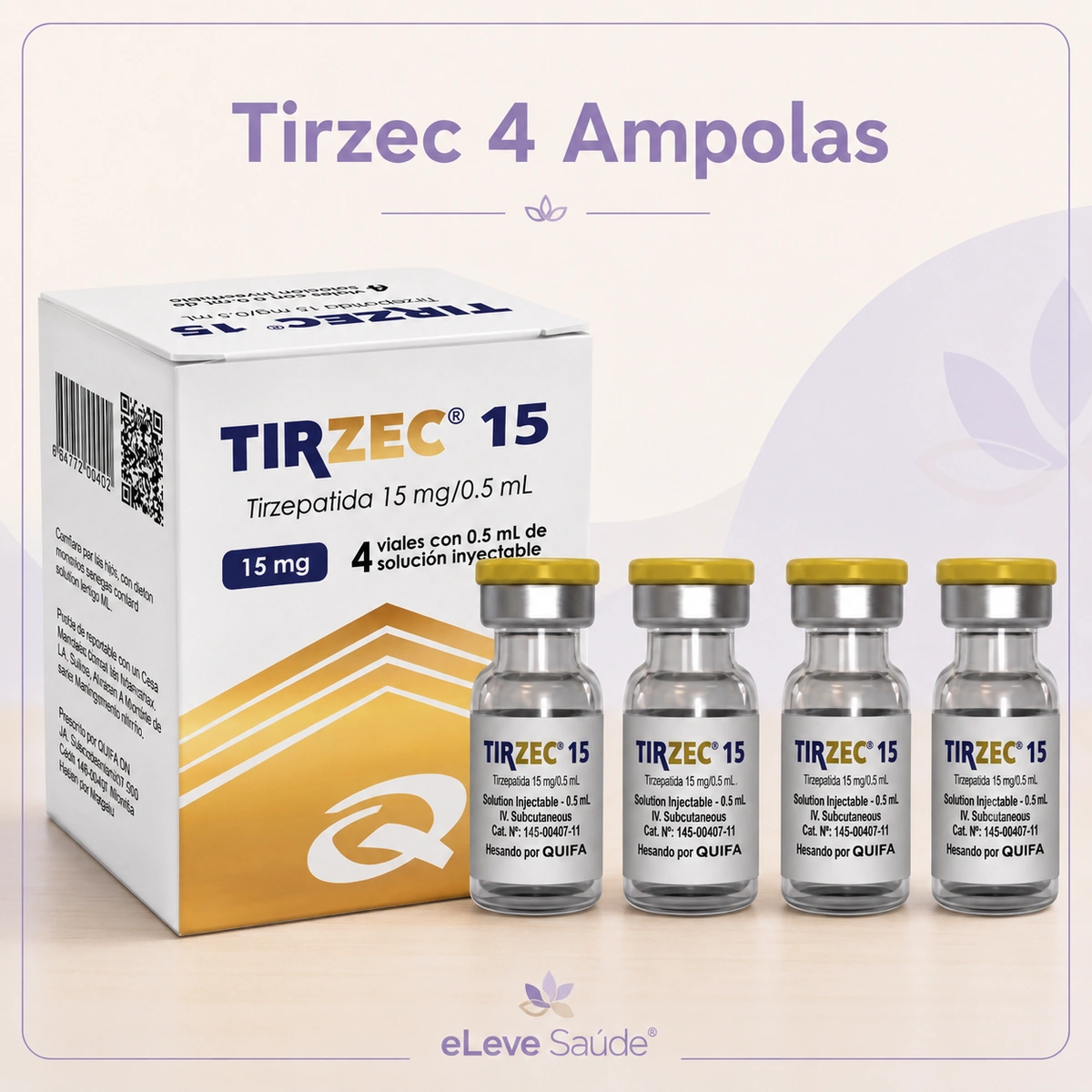 Imagem de Tirzec 4 Ampolas